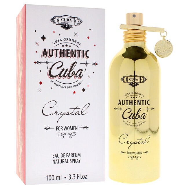 Cuba Authentic Crystal by Cuba for Women - 3.3 oz EDP Spray, See Description, alternate image number 1