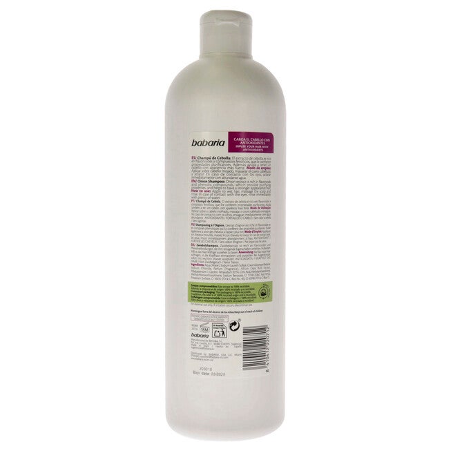 Onion Shampoo by Babaria for Unisex - 23.7 oz Shampoo, , alternate image number 4