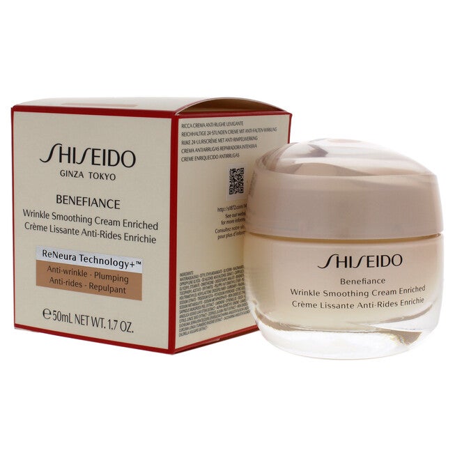 Benefiance Wrinkle Smoothing Cream Enriched by Shiseido for Unisex - 1.7 oz Cream, , alternate image number 7