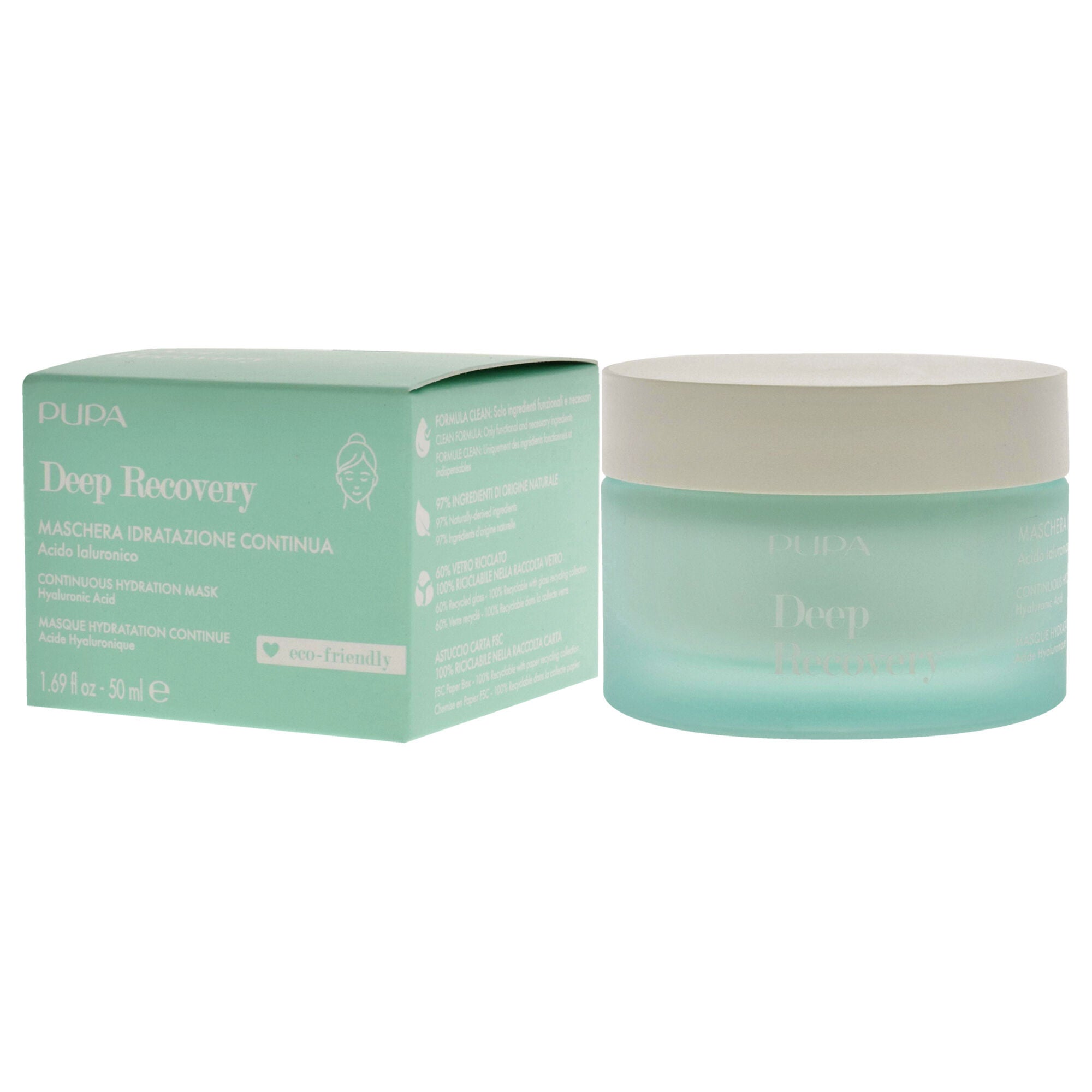 Deep Recovery Continuous Hydration Mask by Pupa Milano for Women - 1.69 oz Mask, , alternate image number 7