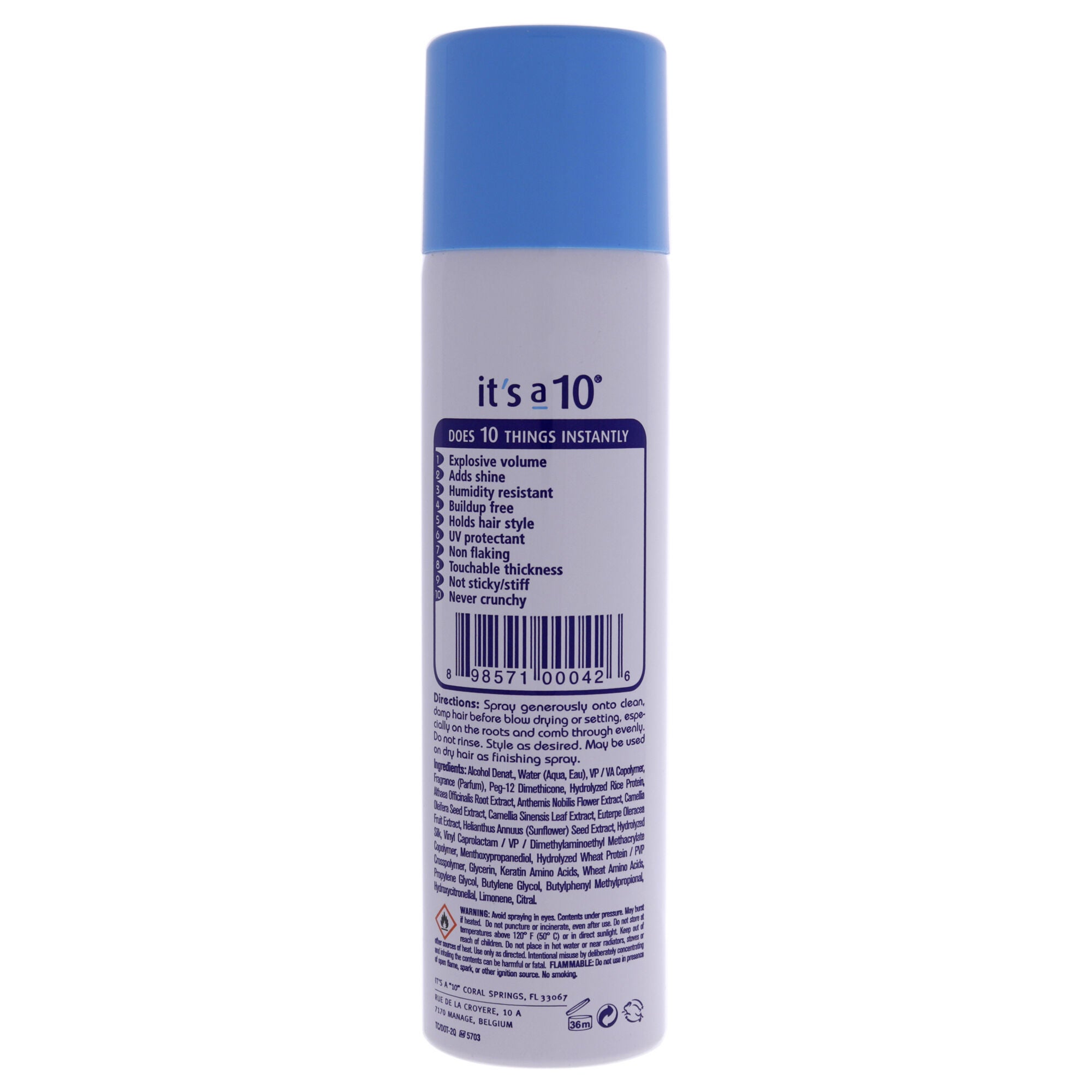 Miracle Blowdry Volumizer by Its A 10 for Unisex - 6 oz Hair Spray, , alternate image number 3