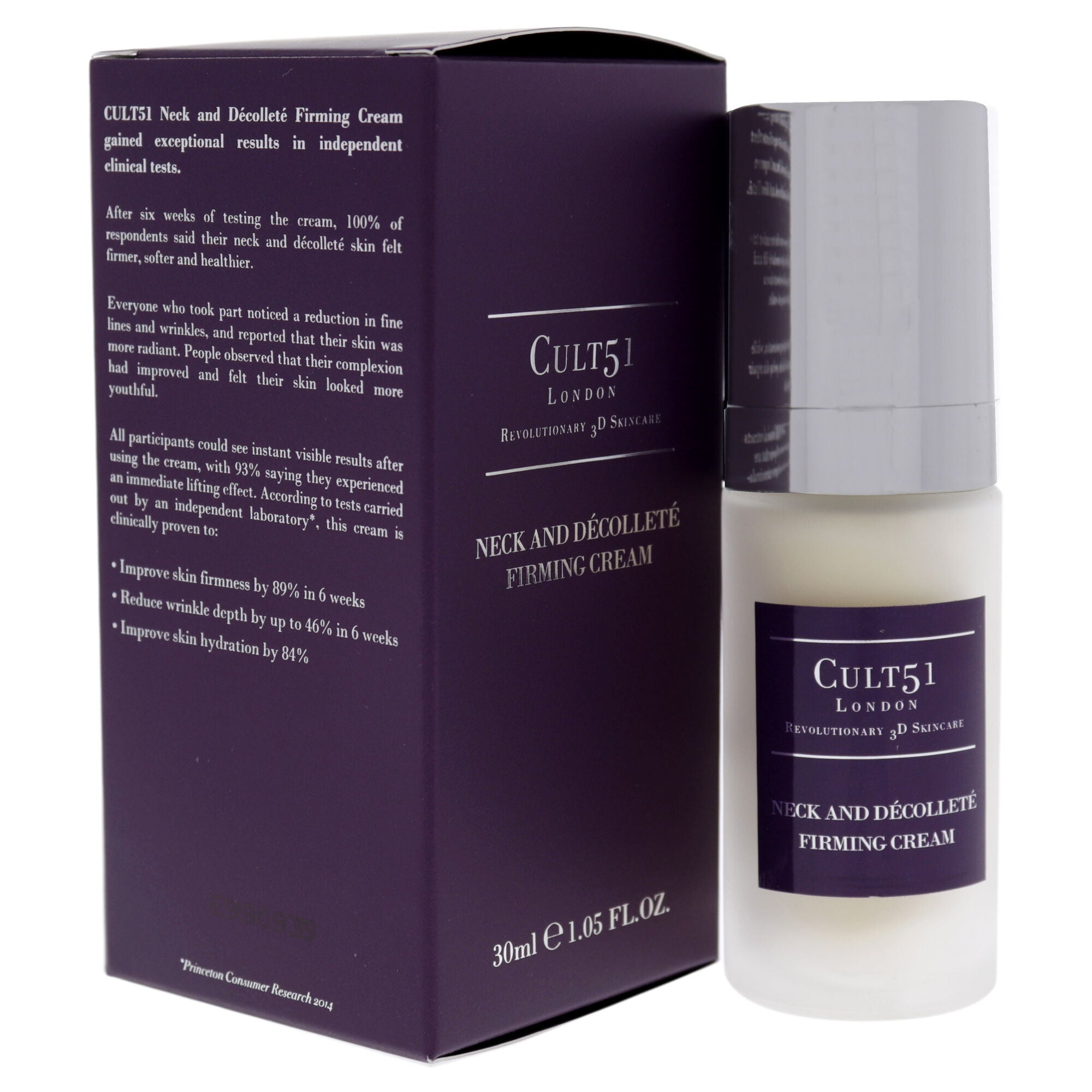 Neck and Decollete Firming Cream by Cult51 for Unisex - 1.05 oz Cream, See Description, alternate image number 2