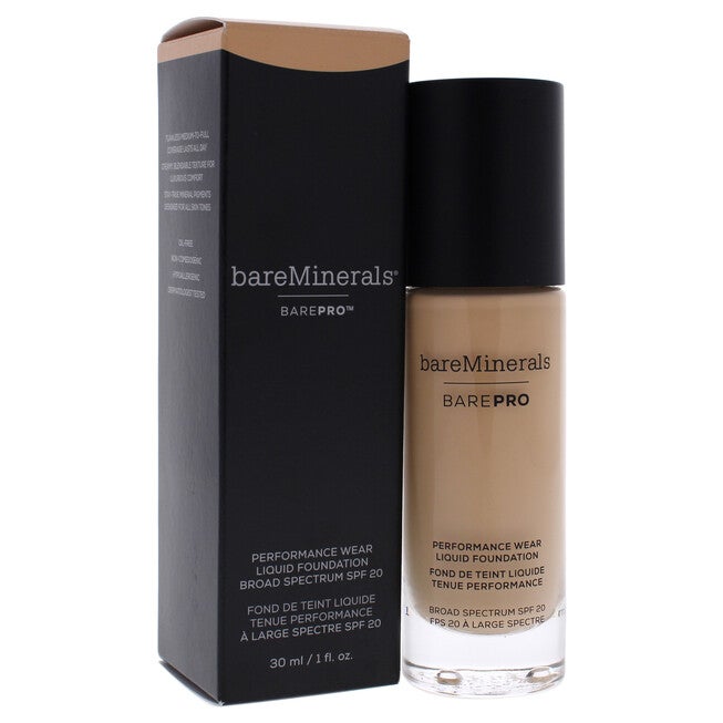 Barepro Performance Wear Liquid Foundation SPF 20 - 14 Silk by bareMinerals for Women - 1 oz Foundation, , alternate image number 7