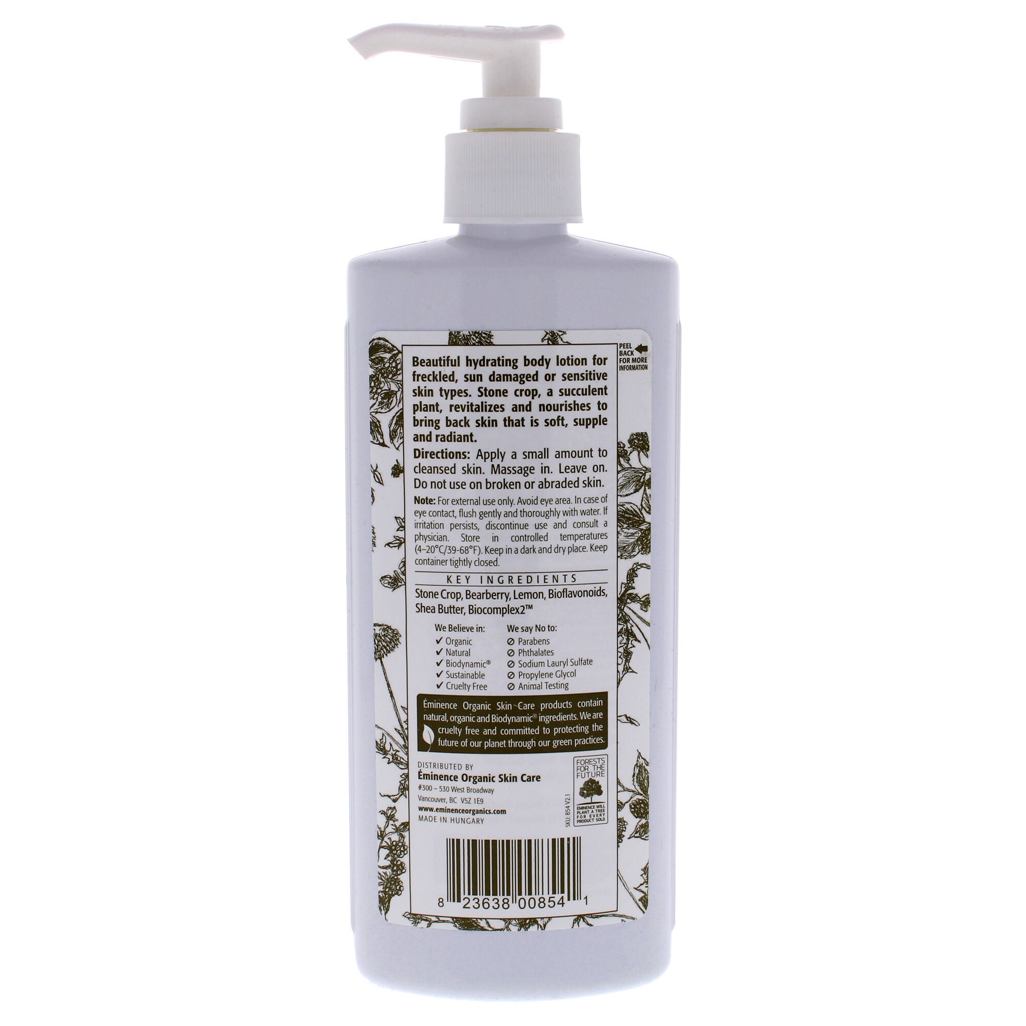Stone Crop Body Lotion by Eminence for Unisex - 8.4 oz Body Lotion, See Description, alternate image number 2