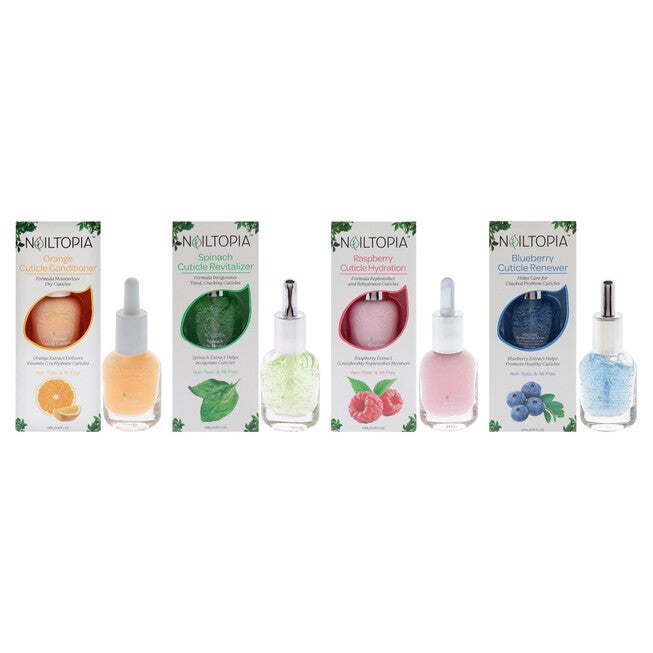 Nailtopia Cuticle Kit by Nailtopia for Women - 4 Pc Kit, See Description, hi-res image number 0