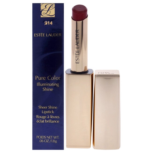 Pure Color Illuminating Shine Lipstick - 914 Unpredictable by Estee Lauder for Women - 0.06 oz Lipstick, NA, hi-res image number null