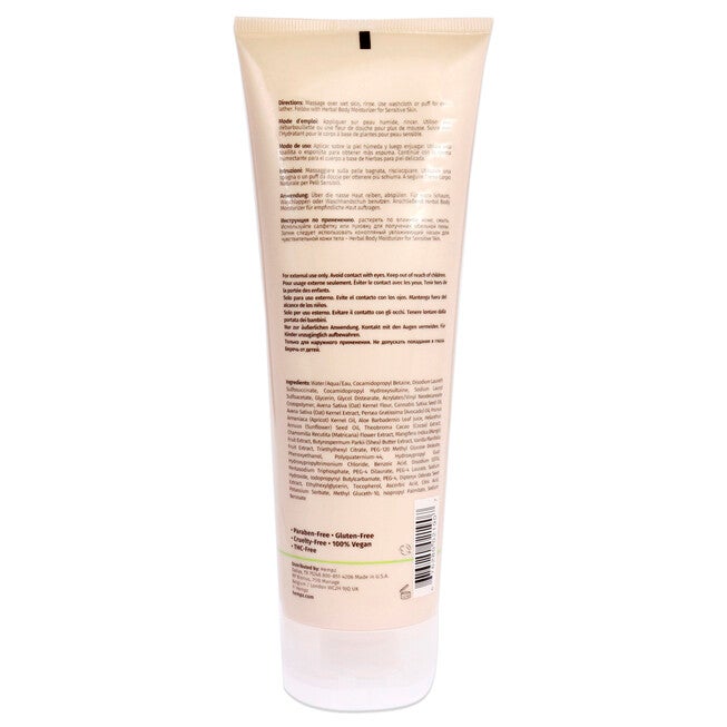 Sensitive Skin Herbal Body Wash by Hempz for Unisex - 8.5 oz Body Wash, See Description, alternate image number 1