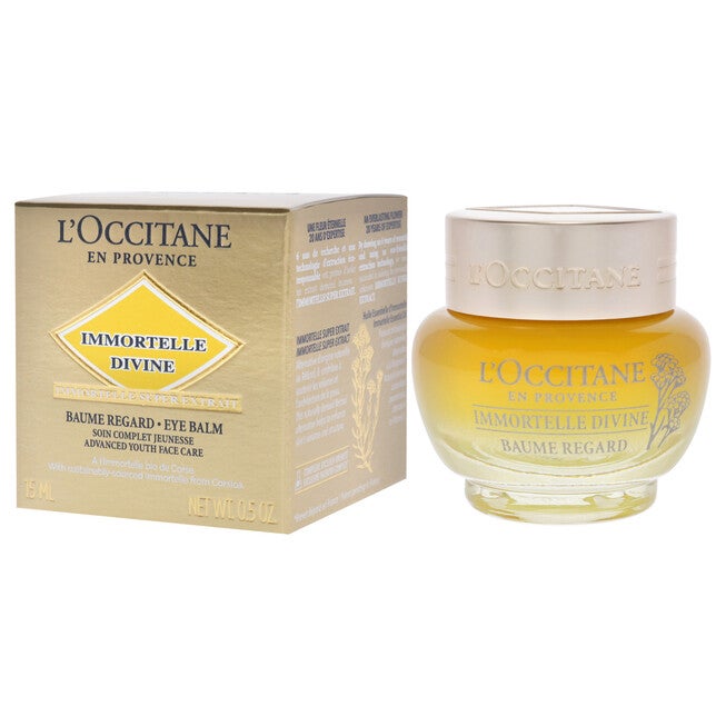 Immortelle Divine Eye Balm by LOccitane for Unisex - 0.5 oz Balm, NA, alternate image number null