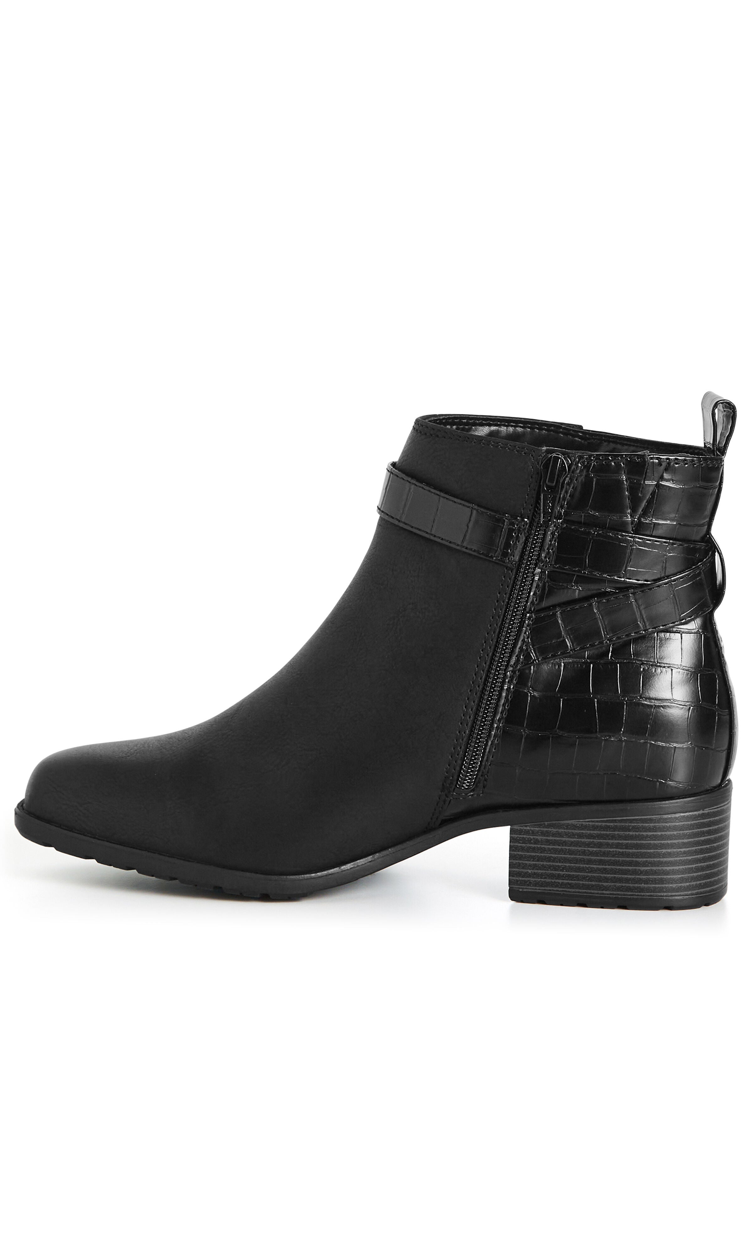 WIDE FIT Imogen Ankle Boot - black, , alternate image number 3