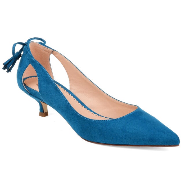 Women's Bindi Kitten Heel, Teal, hi-res image number null