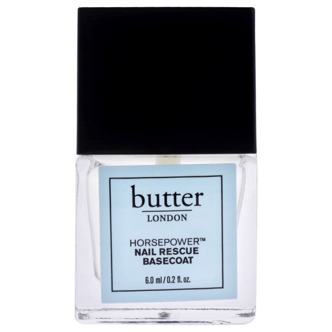 Horse Power Nail Rescue Base Coat by Butter London for Women - 0.2 oz Nail Treatment, See Description, hi-res image number 0