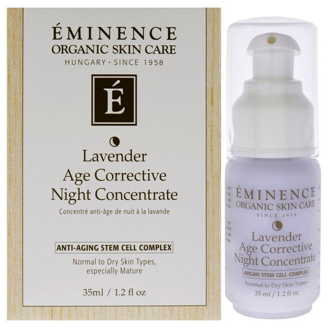 Lavender Age Corrective Night Concentrate by Eminence for Unisex - 1.2 oz Serum, , alternate image number 5