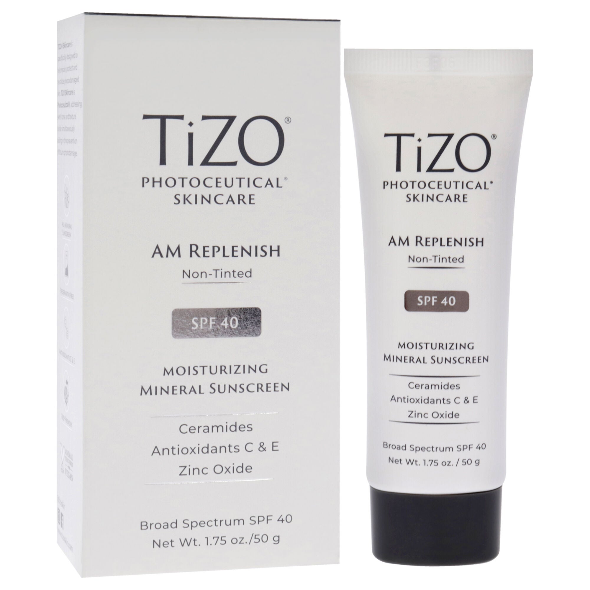 Photoceutical AM Replenish SPF 40 - Non-Tinted by Tizo for Unisex - 1.75 oz Sunscreen, See Description, alternate image number 2