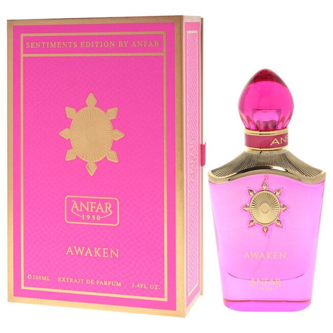 Sentiments Edition - Awaken by Anfar for Women - 3.4 oz Extrait De Parfum Spray, See Description, alternate image number 3