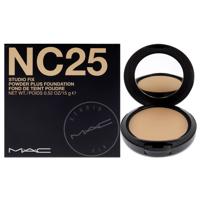 Studio Fix Powder Plus Foundation - NC25 by MAC for Women - 0.52 oz Foundation, , alternate image number 5