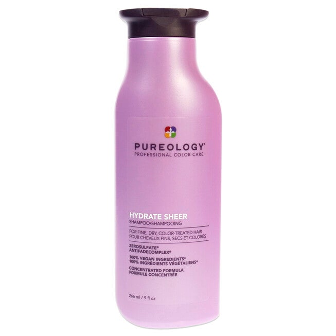 Hydrate Sheer Shampoo by Pureology for Unisex - 9 oz Shampoo, NA, hi-res image number null