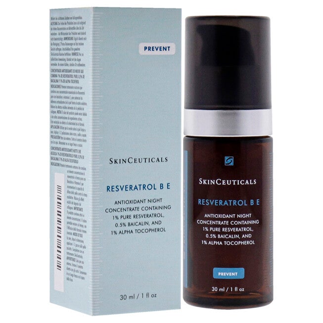 Resveratrol B E Antioxidant Night by SkinCeuticals for Unisex - 1 oz Serum, See Description, alternate image number 1
