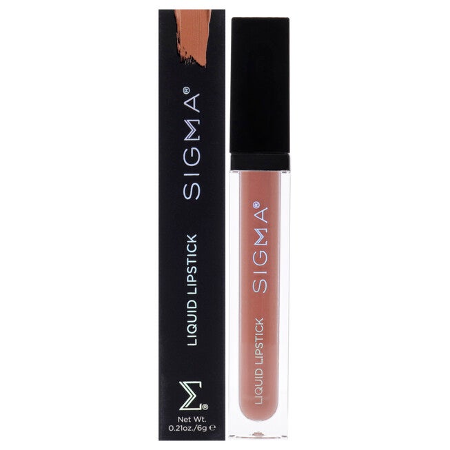 Liquid Lipstick - Cashmere by SIGMA for Women - 0.2 oz Lipstick, NA, hi-res image number 0