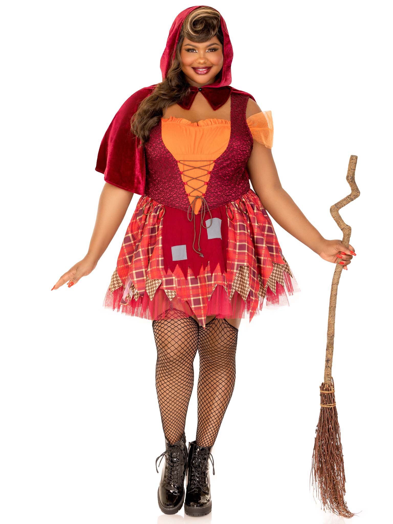Salem Sweetie Witch Costume, Red, alternate image number 2