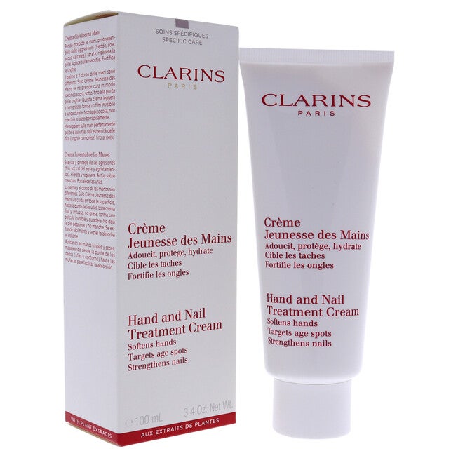Hand and Nail Treatment Cream by Clarins for Unisex - 3.4 oz Cream, , alternate image number null