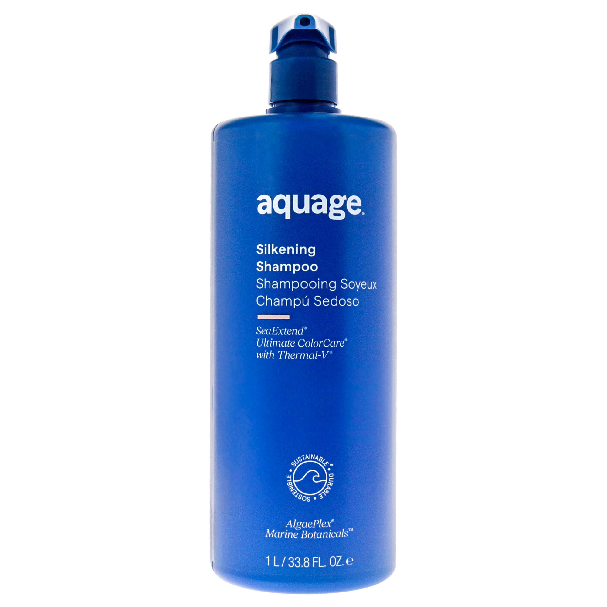 Seaextend Silkening Shampoo by Aquage for Unisex - 33.8 oz Shampoo, , alternate image number 2