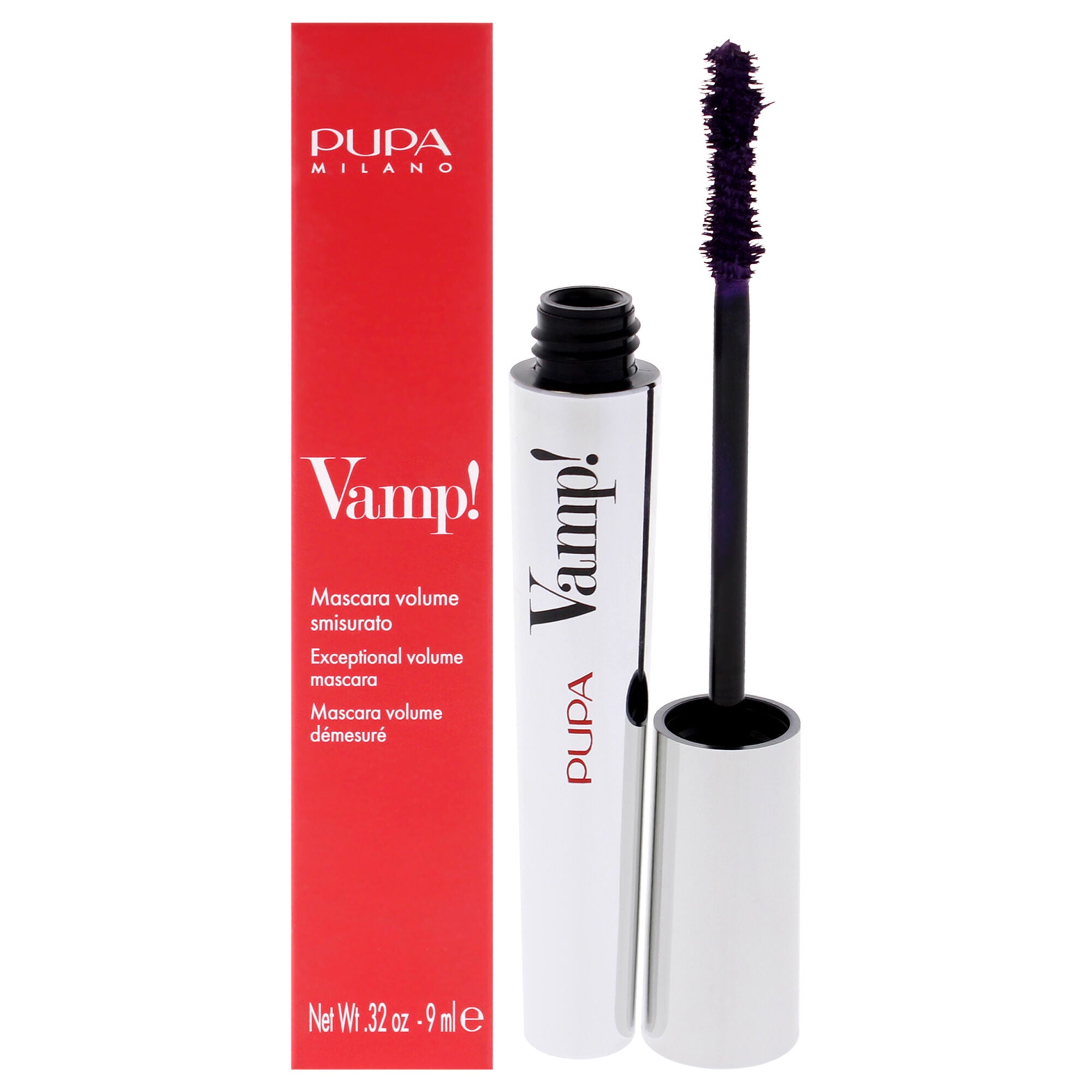 Vamp! Mascara - 400 Amethyst Violet by Pupa Milano for Women - 0.32 oz Mascara, See Description, hi-res image number 0