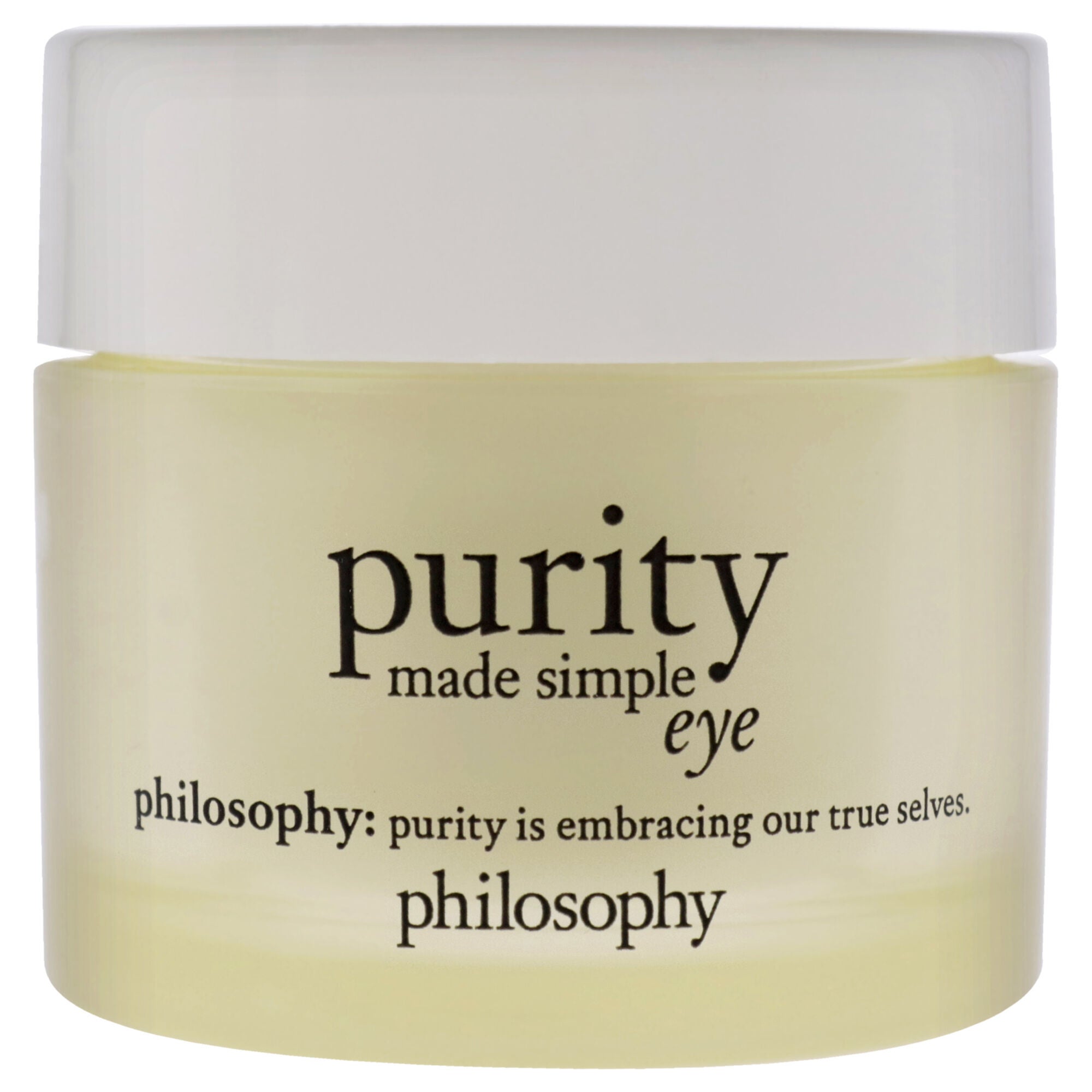 Purity Made Simple Eye Gel by Philosophy for Unisex - 0.5 oz Gel, See Description, alternate image number 1