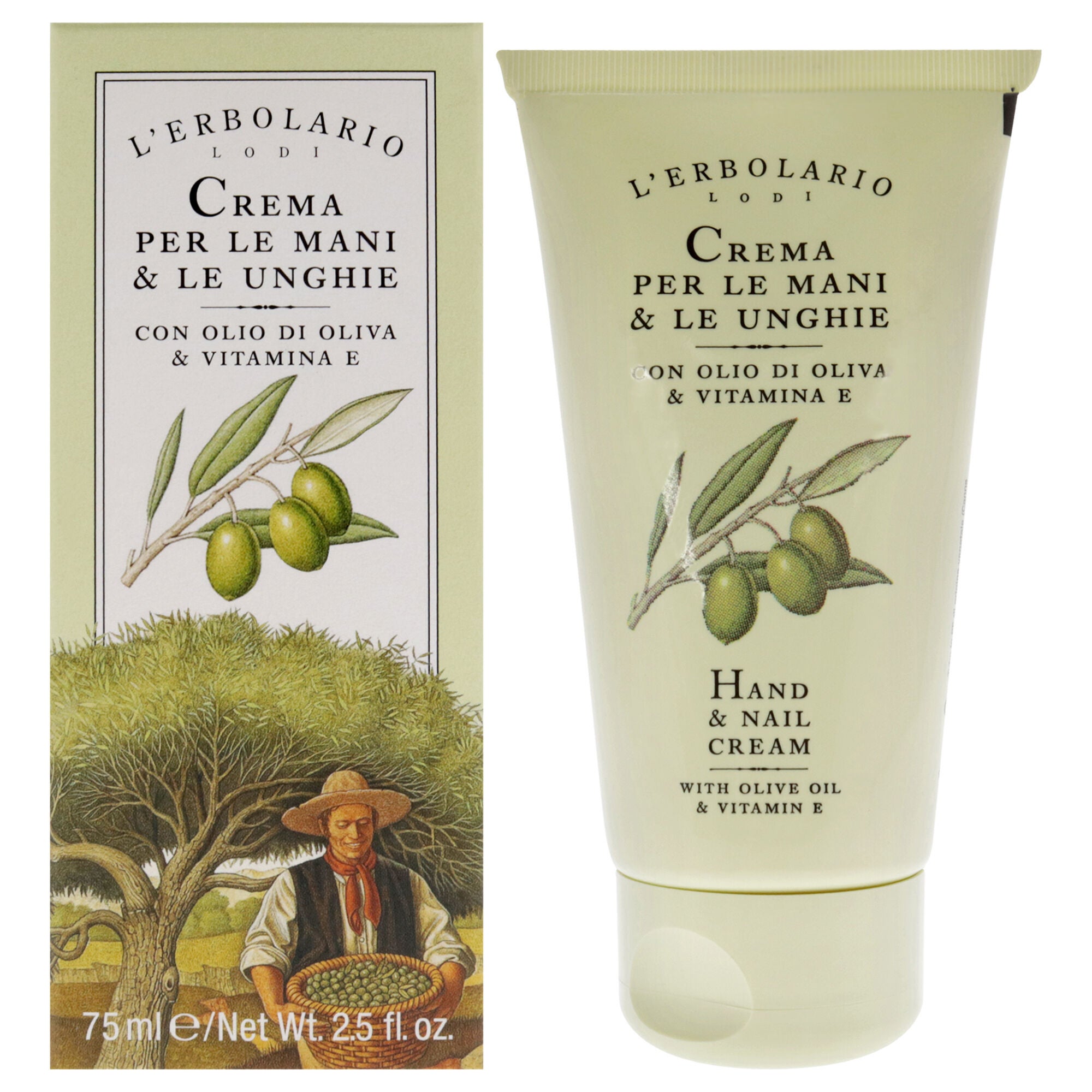 Hand and Nail Cream by LErbolario for Unisex - 2.5 oz Cream, See Description, hi-res image number 0