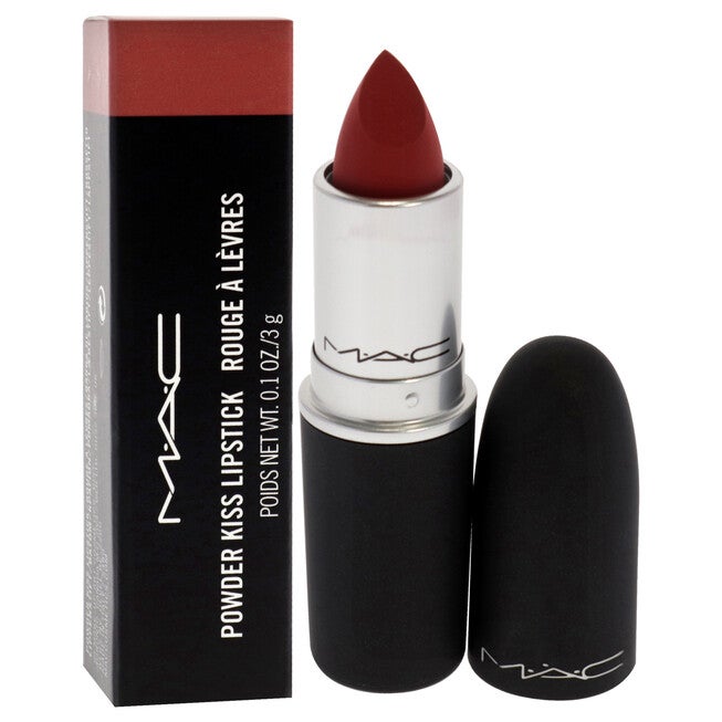 Powder Kiss Lipstick - Stay Curious by MAC for Women - 0.1 oz Lipstick, , alternate image number null