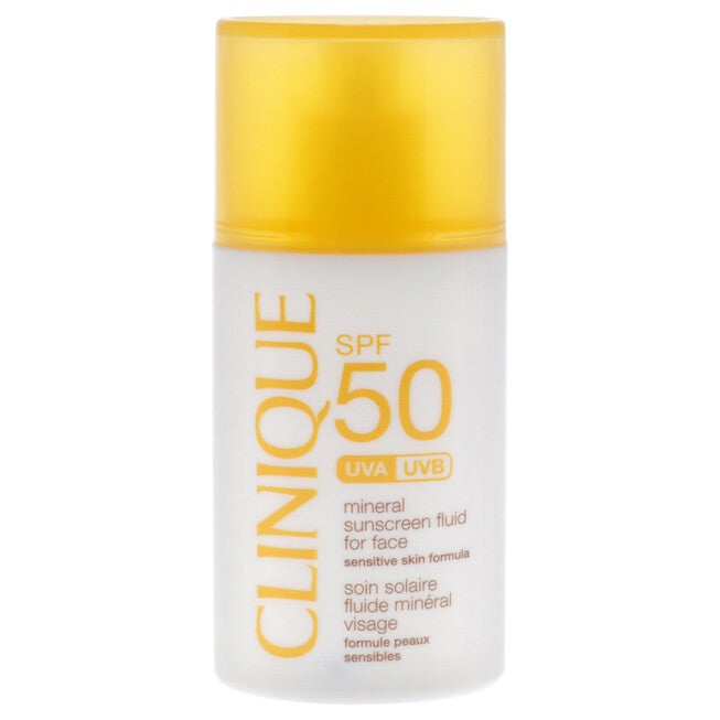 Broad Spectrum SPF 50 Mineral Sunscreen Fluid for Face by Clinique for Women - 1 oz Sunscreen, NA, alternate image number null
