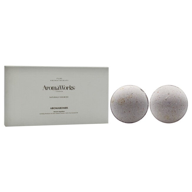 Soulful AromaBomb Duo by Aromaworks for Unisex - 2 x 8.81 oz Bath Bomb, See Description, alternate image number 1