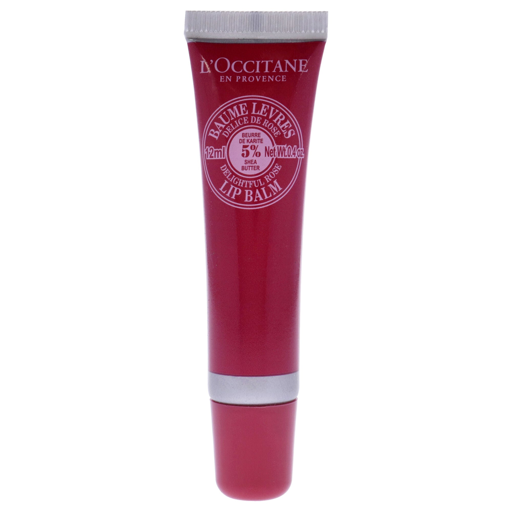 Shea Butter Delightful Rose Lip Balm by LOccitane for Unisex - 0.4 oz Lip Balm, , alternate image number 3