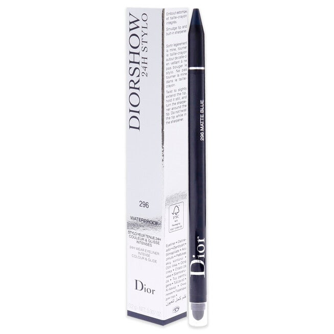 Diorshow 24H Stylo Waterproof Eyeliner - 296 Matte Blue by Christian Dior for Women - 0.007 oz Eyeliner, , alternate image number 7