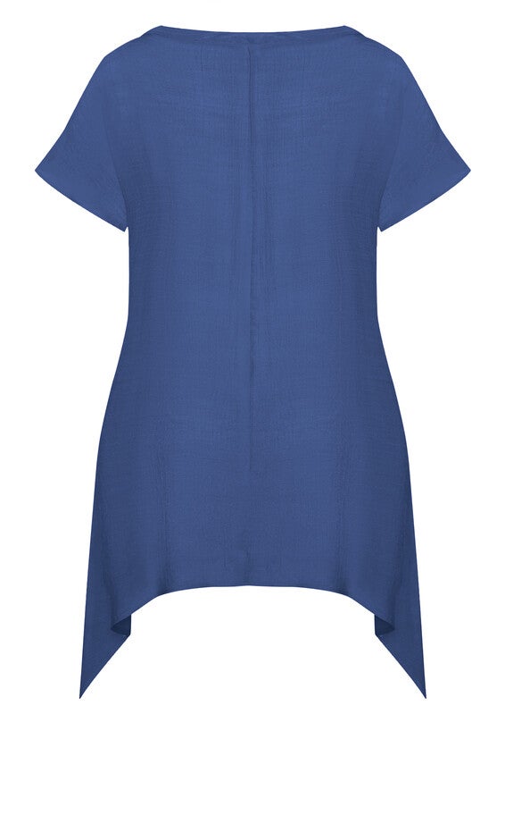 Lara Twist Tunic - navy, , alternate image number 5