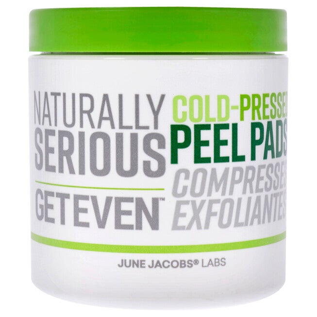 Get Even Cold-Pressed Peel Pads by Naturally Serious for Unisex - 60 Pc Pads, See Description, hi-res image number 0