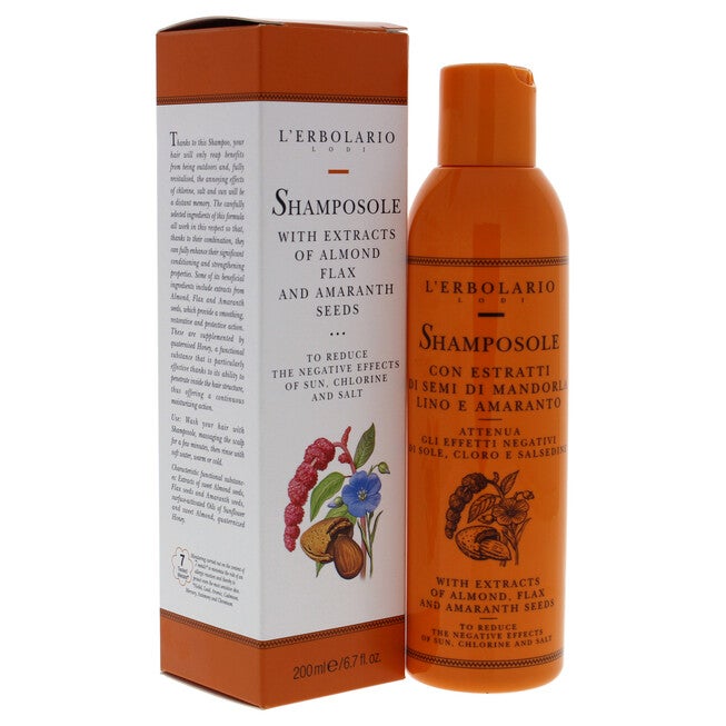 Shamposole by LErbolario for Unisex - 6.7 oz Shampoo, , alternate image number 6