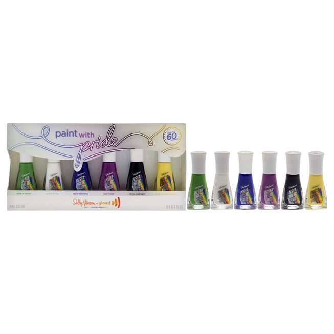Paint With Pride Set by Sally Hansen for Women - 6 x 0.3 oz, See Description, hi-res image number 0