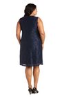 Bell-Sleeved Chiffon Jacket and Dress Combo, , alternate image number null