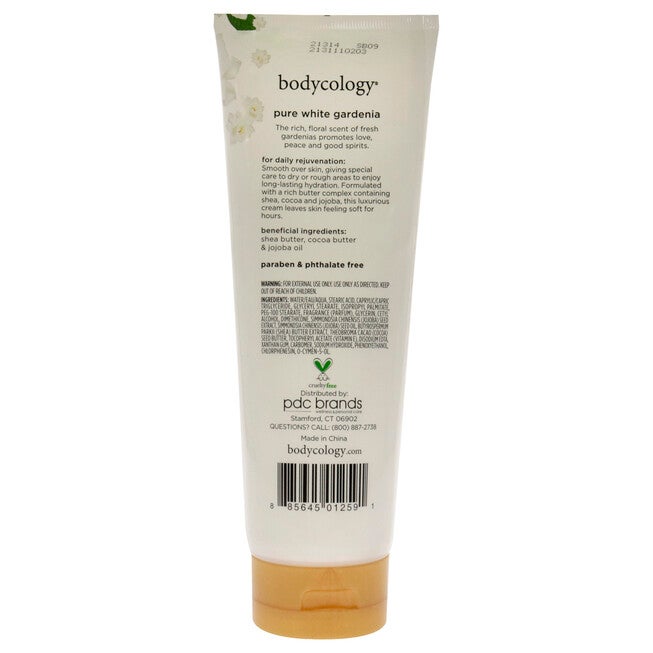 Pure White Gardenia by Bodycology for Women - 8 oz Body Cream, See Description, alternate image number 2