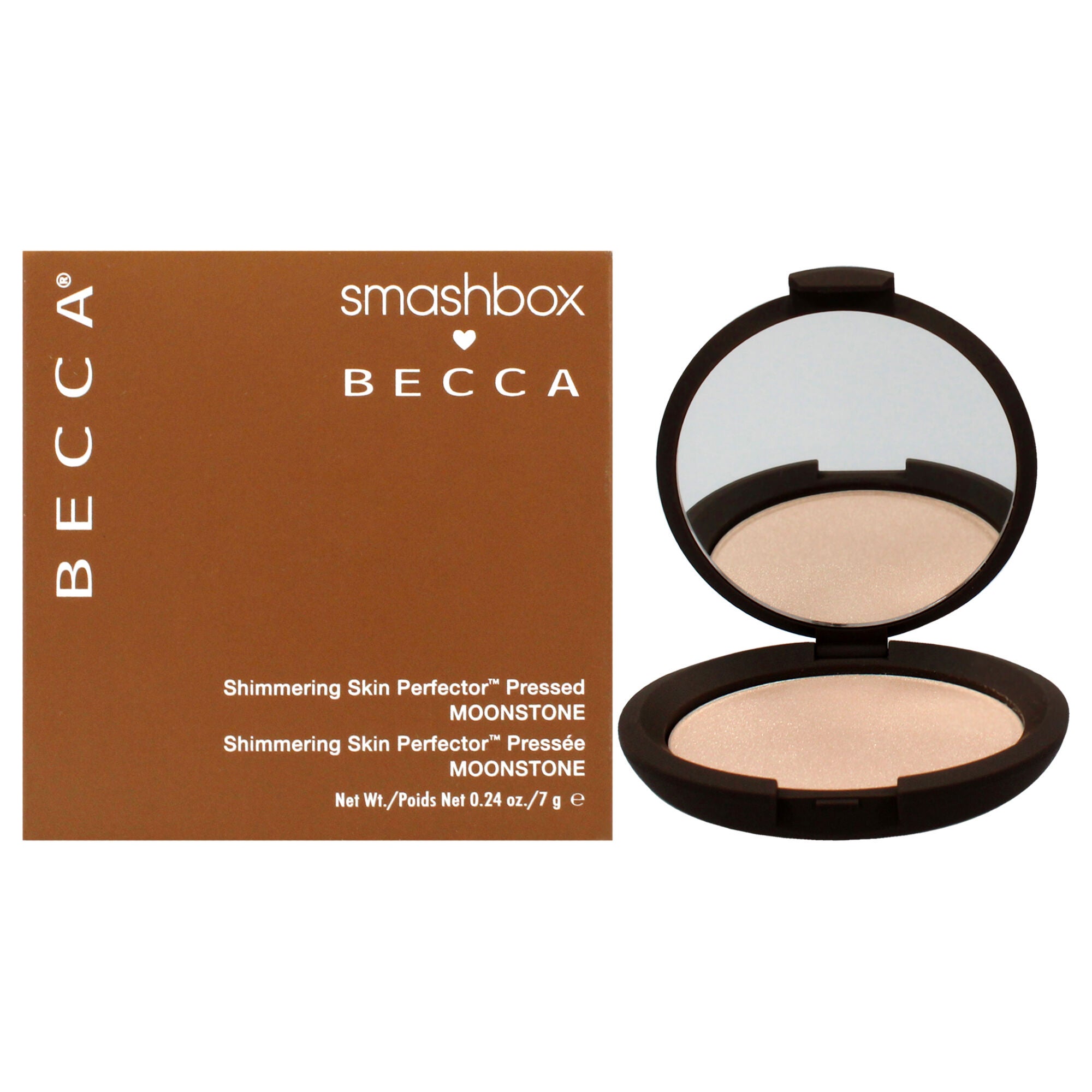 Becca Shimmering Skin Perfector Pressed - Moonstone by SmashBox for Women - 0.24 oz Highlighter, , alternate image number 5
