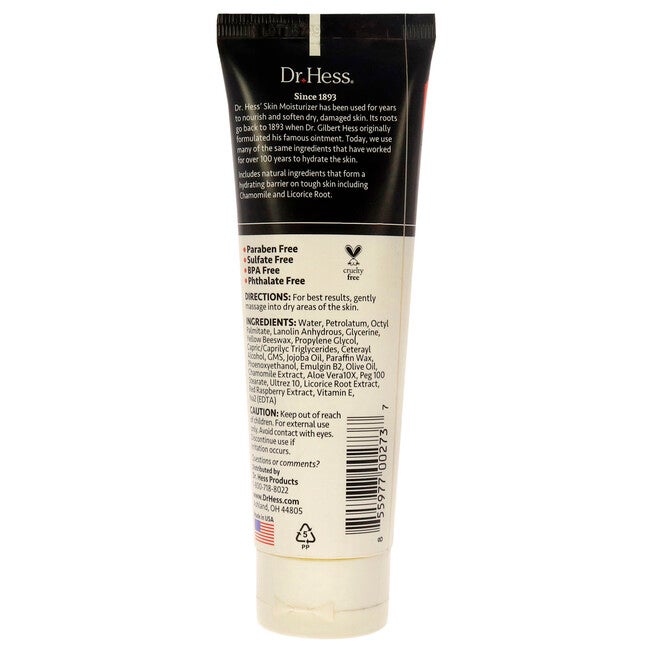 Skin Moisturizer - Mens Tough Skin Cream by Dr. Hess for Men - 4 oz Cream, , alternate image number null