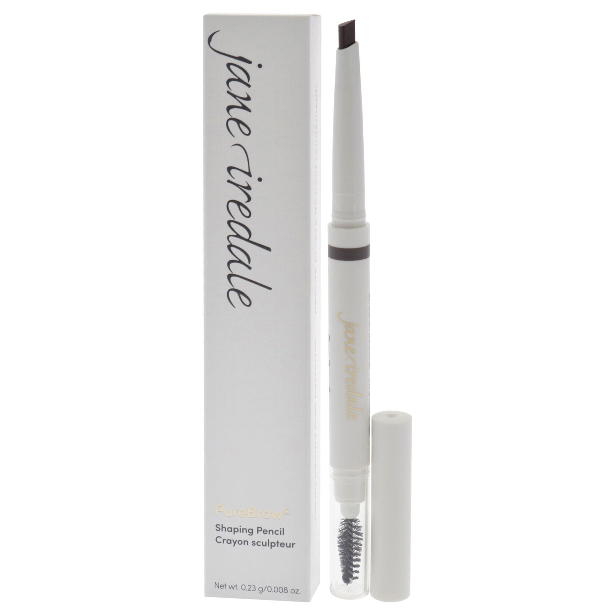 PureBrow Shaping Pencil - Medium Brown by Jane Iredale for Women - 0.008 oz Eyebrow, See Description, alternate image number 3