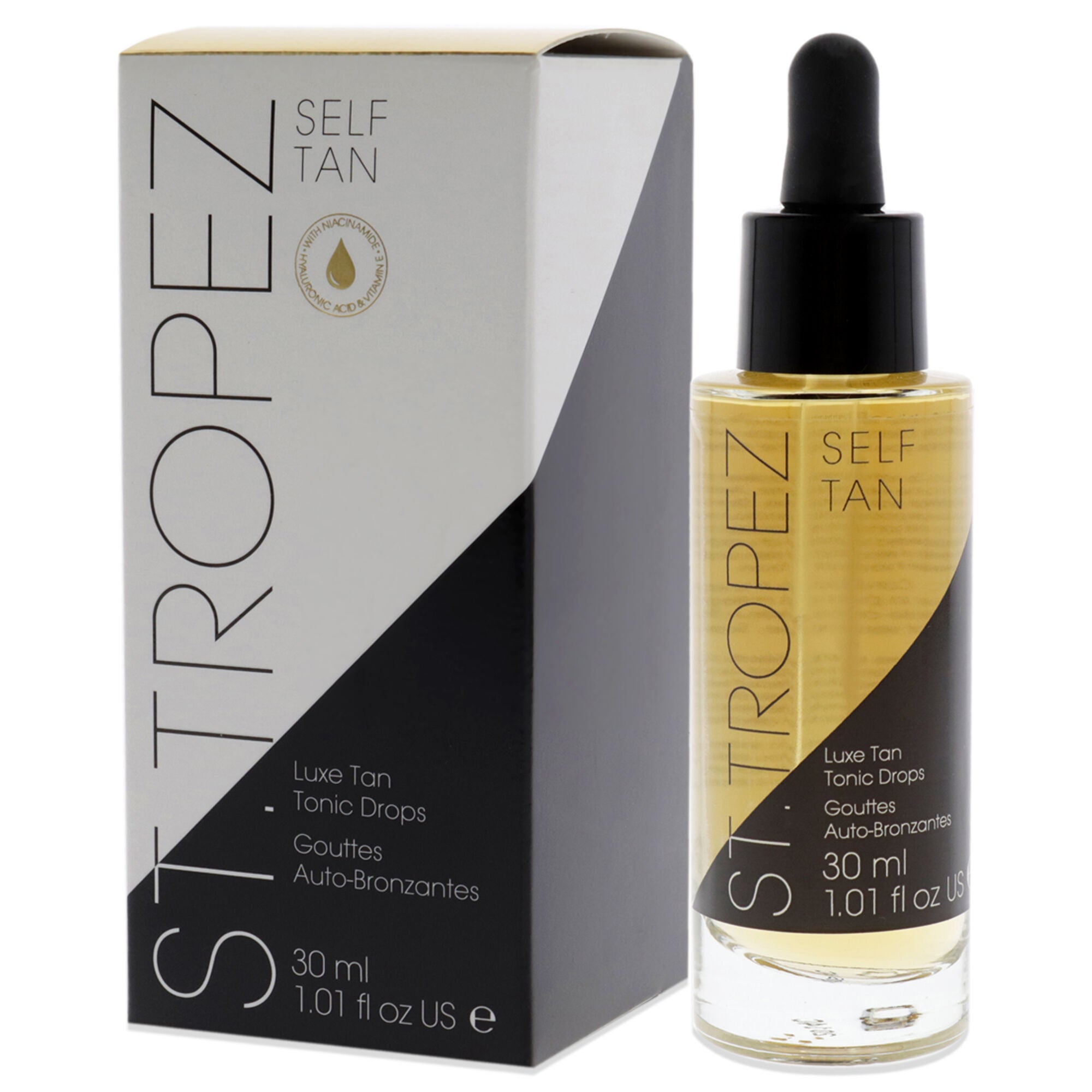 Self Tan Tonic Glow Drops by St. Tropez for Unisex - 1 oz Drops, See Description, alternate image number 3