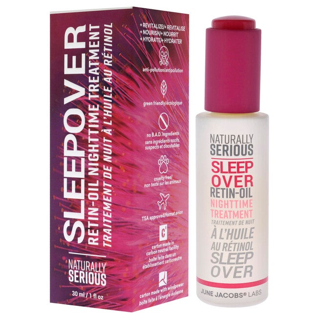 Sleepover Retin-Oil Nighttime Treatment by Naturally Serious for Unisex - 1 oz Treatment, See Description, alternate image number 3