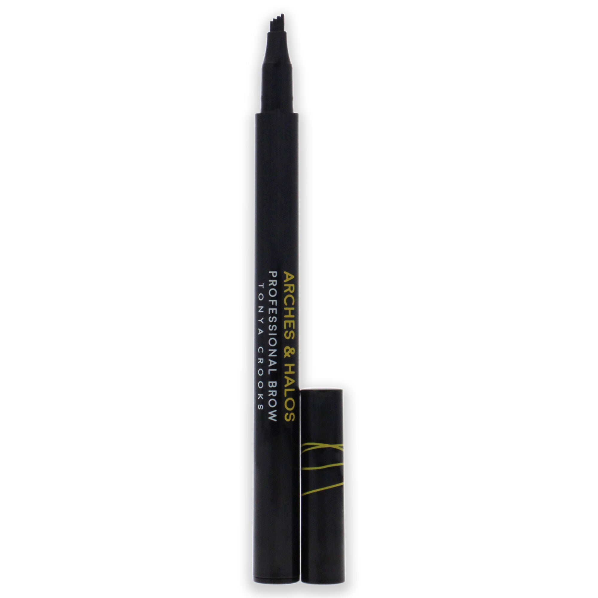 Microblading Brow Pen - Charcoal by Arches and Halos for Women - 0.026 oz Eyebrow Pen, See Description, alternate image number 4