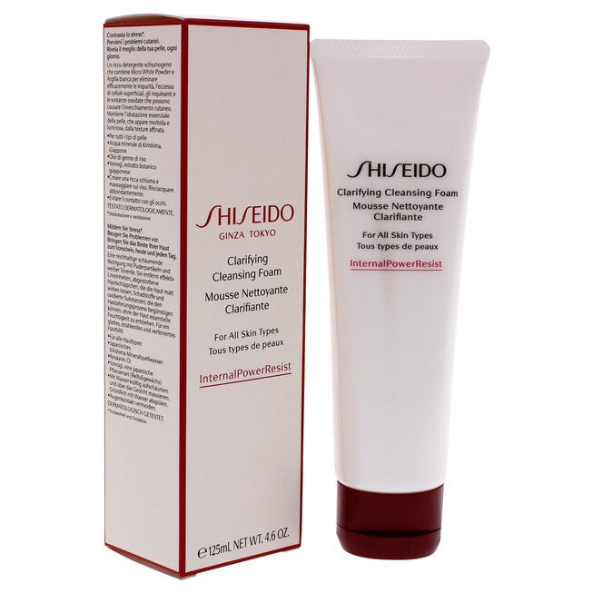 Clarifying Cleansing Foam by Shiseido for Unisex - 4.6 oz Cleanser, , alternate image number 6