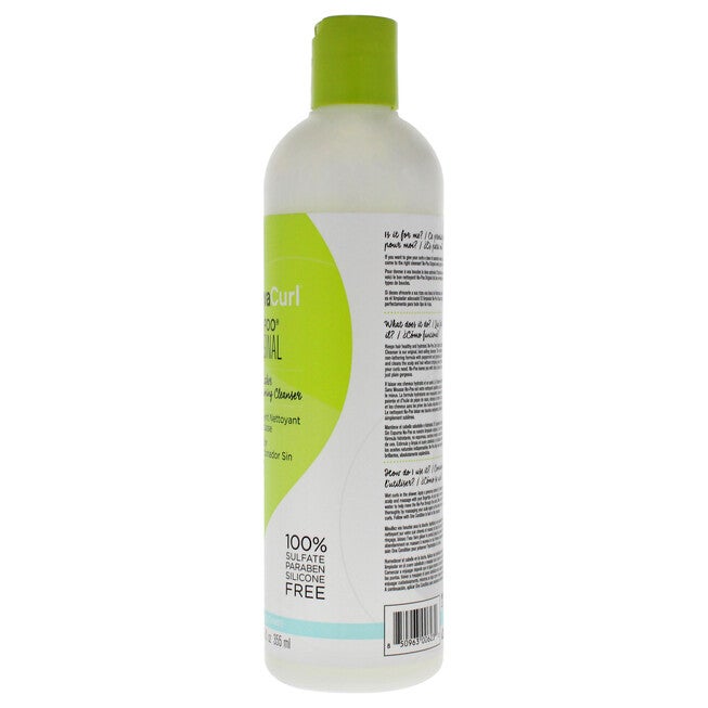 No-Poo Zero Lather Conditioning Cleanser by DevaCurl for Unisex - 12 oz Cleanser, See Description, alternate image number 2