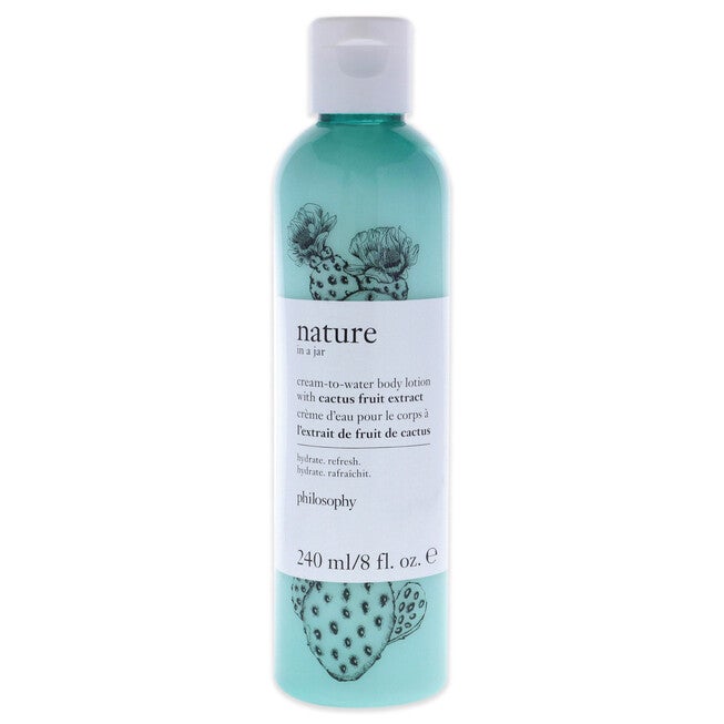 Cream-to-Water Body Lotion With Cactus Fruit Extract by Philosophy for Unisex - 8 oz Body Lotion, NA, hi-res image number null