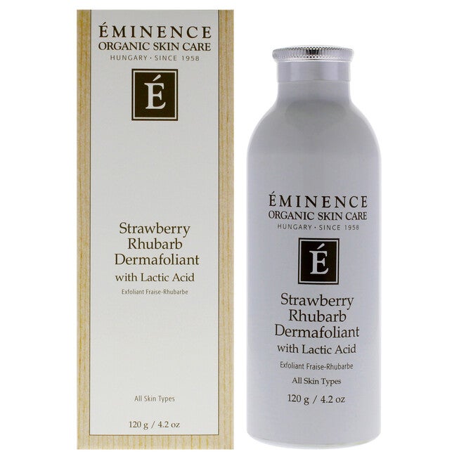 Strawberry Rhubarb Dermafoliant With Lactic Acid by Eminence for Unisex - 4.2 oz Exfoliator, See Description, hi-res image number 0