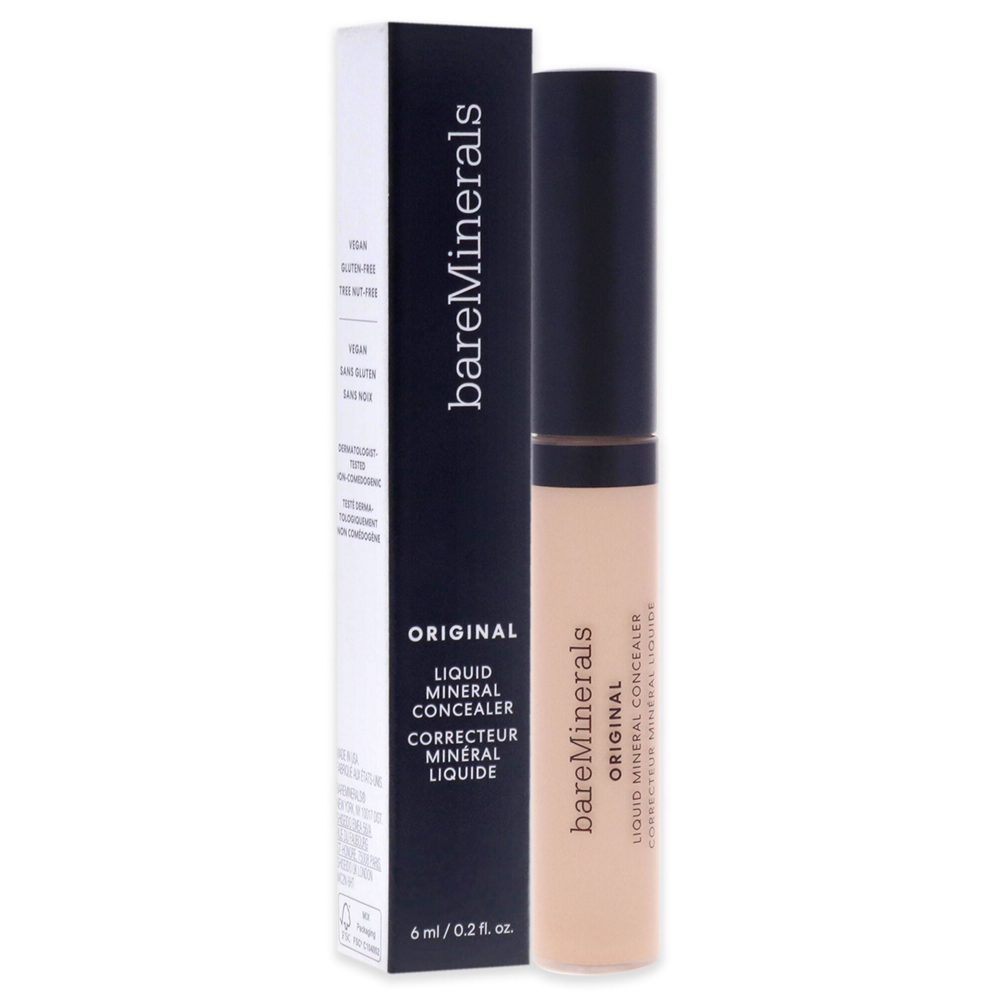 Original Liquid Mineral Concealer - 1N Fair by bareMinerals for Women - 0.2 oz Concealer, , alternate image number 7